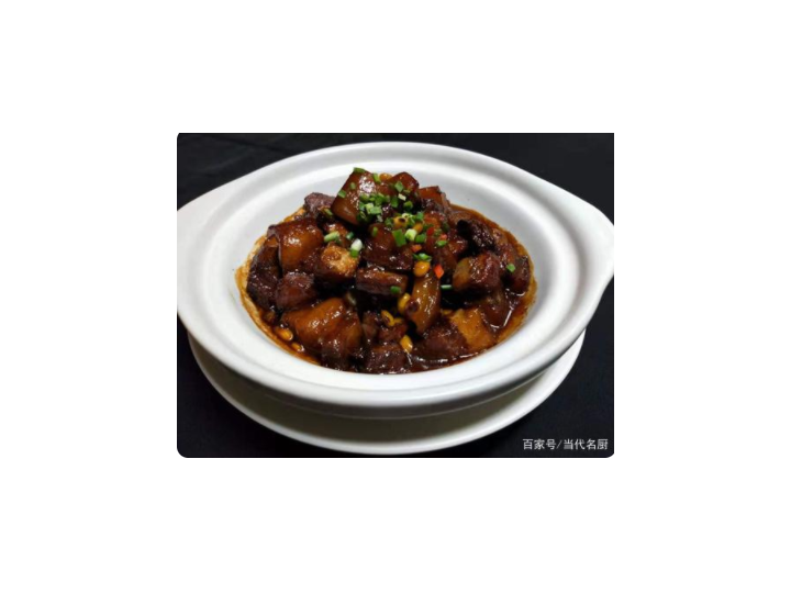 新疆喀什烹饪大师母志东的独创菜品——母派红烧肉