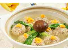 淮扬名菜蟹粉狮子头